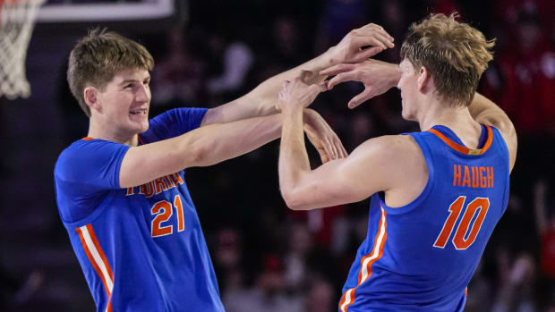 Florida forwards Alex Condon, Thomas Haugh